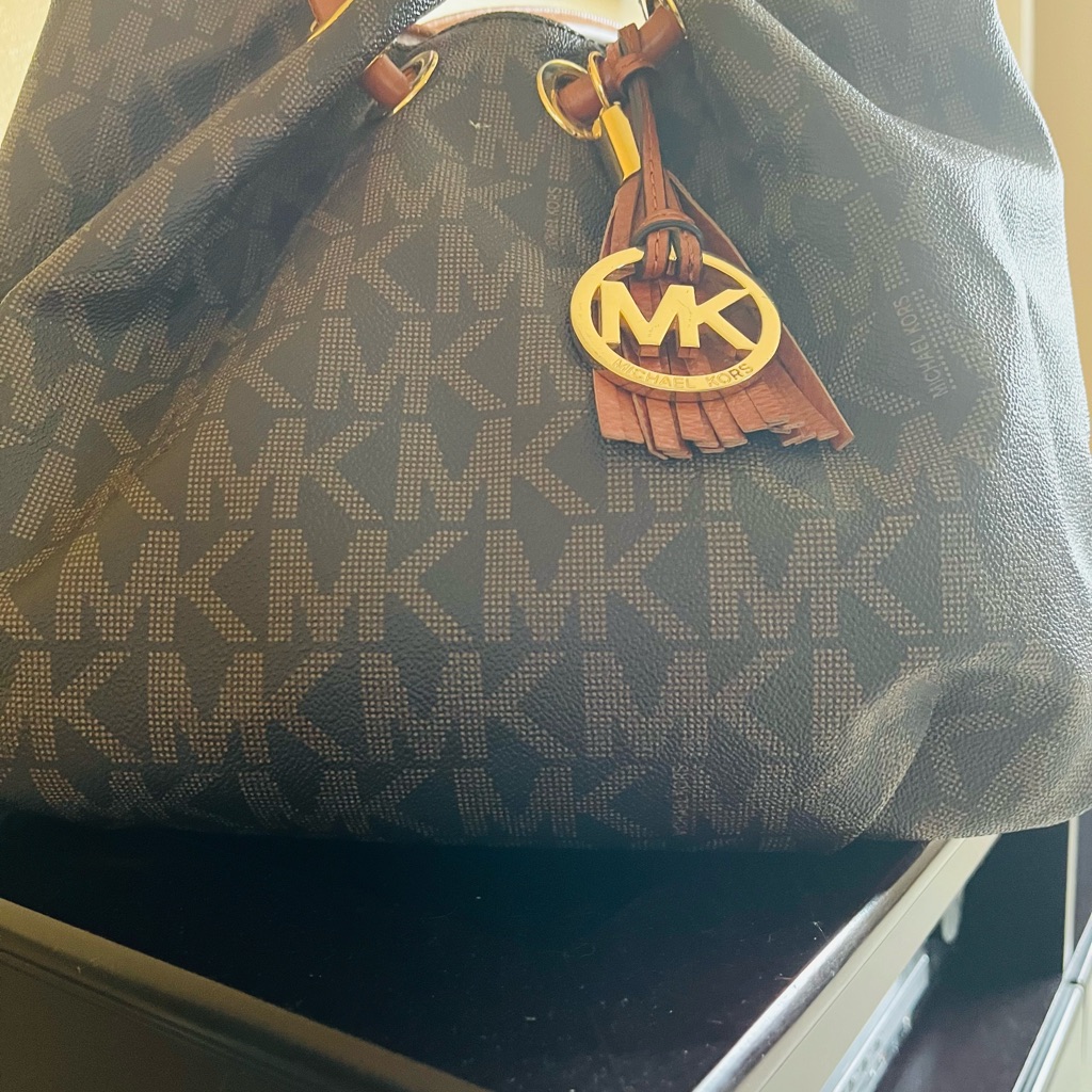 Michael Kors Black And Brown Men's Bag